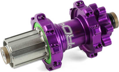 Baknav Hope Pro 4 Straight Pull IS 32H TA10 x 135 mm Shimano/SRAM stål lila från Hope