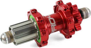 Baknav Hope Pro 4 Straight Pull IS 32H 10 x 135 mm Shimano/SRAM stål röd