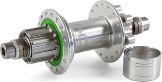 Baknav Hope Pro 4 Trial/Single Speed IS 32H 10 x 135 mm Shimano/SRAM stål silver