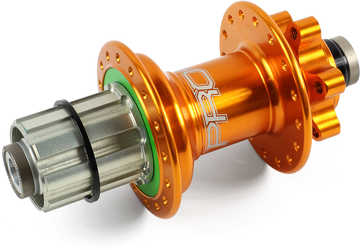 Baknav Hope Pro 4 IS 32H TA10 x 135 mm Shimano/SRAM aluminium orange från Hope