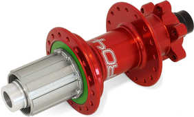 Baknav Hope Pro 4 IS 36H 12 x 157 mm Shimano/SRAM stål röd