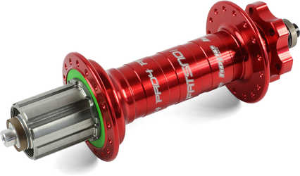 Baknav Hope Pro 4 Fatsno IS 32H 10 x 190 mm Shimano/SRAM stål röd från Hope
