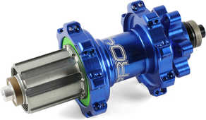 Baknav Hope Pro 4 Straight Pull IS 32H QR10 x 135 mm Shimano/SRAM stål blå
