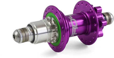 Baknav Hope Pro 4 IS 36H 10 x 135 mm SRAM XD lila från Hope