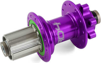 Baknav Hope Pro 4 IS 24H TA10 x 135 mm Shimano/SRAM stål lila från Hope