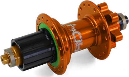 Baknav Hope Pro 4 IS 28H QR10 x 135 mm Hope orange från Hope