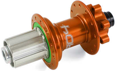 Baknav Hope Pro 4 IS 24H 12 x 135 mm Shimano/SRAM aluminium orange från Hope