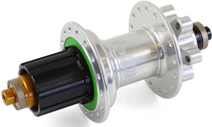 Baknav Hope Pro 4 IS 28H QR10 x 135 mm Hope silver från Hope