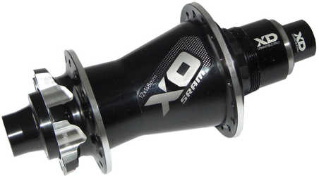 Baknav SRAM X0 Boost IS 32H SRAM XD från SRAM