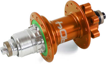 Baknav Hope Pro 4 IS 24H QR10 x 135 mm SRAM XD orange från Hope