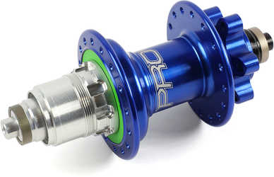 Baknav Hope Pro 4 IS 28H QR10 x 135 mm SRAM XD blå från Hope