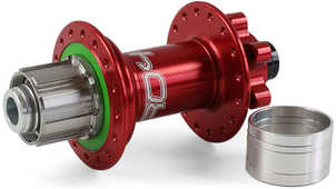 Baknav Hope Pro 4 Trial/Single Speed IS 32H 12 x 135 mm Shimano/SRAM stål röd