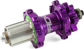 Baknav Hope Pro 4 Straight Pull IS 32H QR10 x 135 mm Shimano/SRAM aluminium lila