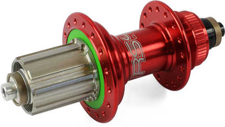 Baknav Hope RS4 CL 24H 10 x 135 mm Shimano/SRAM stål röd från Hope