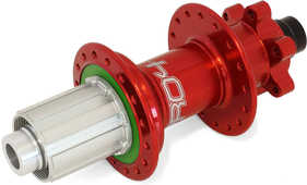 Baknav Hope Pro 4 IS 36H 12 x 157 mm Shimano/SRAM aluminium röd