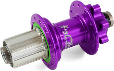 Baknav Hope Pro 4 IS 24H TA10 x 135 mm Shimano/SRAM aluminium lila från Hope