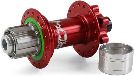 Baknav Hope Pro 4 Trial/Single Speed IS 36H 12 x 135 mm Shimano/SRAM stål röd från Hope