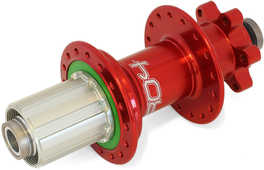 Baknav Hope Pro 4 IS 36H 12 x 150 mm Shimano/SRAM aluminium röd
