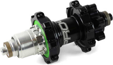 Baknav Hope Pro 4 Straight Pull IS 32H QR10 x 135 mm SRAM XD svart från Hope