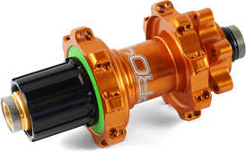 Baknav Hope Pro 4 Straight Pull IS 32H TA10 x 135 mm Hope orange