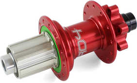 Baknav Hope Pro 4 IS 24H 12 x 142 mm Shimano/SRAM aluminium röd