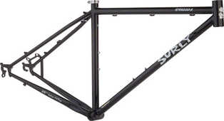 Ram + framgaffel Surly Straggler svart 60 cm