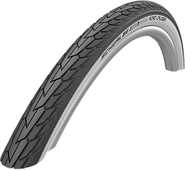 DÄCK SCHWALBE ROAD CRUISER K-GUARD GREEN COMPOUND 47-406 20X1,75 SVART/VIT