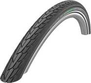 DÄCK SCHWALBE ROAD CRUISER K-GUARD GREEN COMPOUND 42-622 28X1,60 SVART/REFLEX