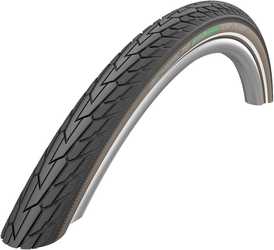 DÄCK SCHWALBE ROAD CRUISER K-GUARD GREEN COMPOUND 47-622 28X1,75 SVART/BRUN/REFLEX från Schwalbe