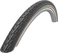 DÄCK SCHWALBE ROAD CRUISER K-GUARD GREEN COMPOUND 47-622 28X1,75 SVART/BRUN/REFLEX