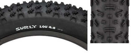 Däck Surly Lou 120-559 (26 x 4.8") vikbart svart