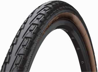 Däck Continental Ride Tour ExtraPuncture Belt 37-622 (28 x 1 3/8 x 1 5/8") svart/brun från Continental