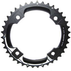 Drev SRAM Non-Series MTB aluminium 120 bcd 2 x 10 växlar 39T för GXP L-pin svart/vit från SRAM