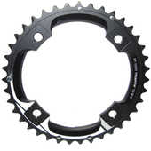 Drev SRAM Non-Series MTB aluminium 120 bcd 2 x 10 växlar 39T för GXP L-pin svart/vit