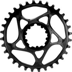 Drev AbsoluteBlack Round SRAM GPX direct mount 9-12 växlar 34T svart från absoluteBLACK