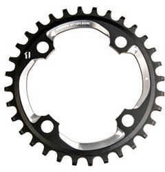 Drev SRAM Non-Series MTB aluminium 104 bcd 2 x 10 växlar 34T no-pin svart från SRAM