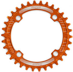 Drev Hope Retainer 104 bcd 9-11 växlar 34T orange från Hope