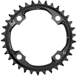 Drev SRAM X-Sync 2 Eagle MTB aluminium 104 bcd 1 x 11-12 växlar 36T svart från SRAM