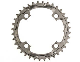Drev SRAM Non-Series MTB aluminium 104 bcd 3 x 9 växlar 36T grå från SRAM