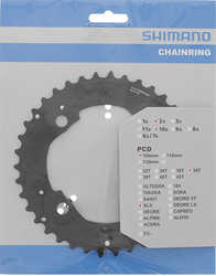 Drev Shimano SLX FC-M675 AM 104 bcd 10 växlar 38T svart från Shimano