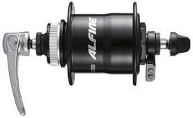 Dynamonav Shimano DH-S701 Alfine 6 V 1.5 W  32Hsvart