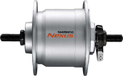 Dynamonav Shimano DH-C3000 3.0 W 36H ej snabblås 100 mm silver från Shimano