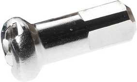 Ekernippel DT Swiss Prohead mässing 2 x 14 mm silver styck