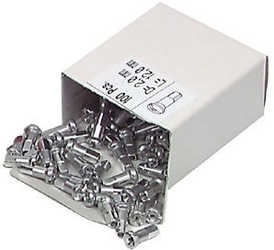 Ekernippel DT Swiss mässing 2.0 x 12 mm silver 100-pack från DT Swiss