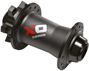 Framnav SRAM X0 skivbroms IS 28H svart/röd från SRAM
