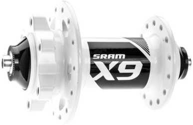 Framnav SRAM X9 V2 skivbroms IS 28H 9 x 100 mm vit från SRAM