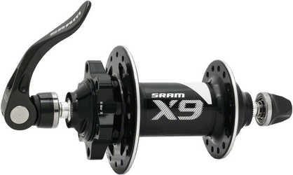 Framnav SRAM X9 skivbroms IS 32H 9 x 100 mm svart/vit från SRAM