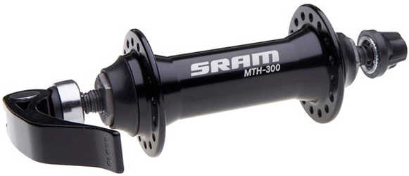 Framnav SRAM 300 MTB 32H 9 x 100 mm svart från SRAM