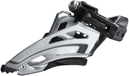 Framväxel Shimano Deore FD-M6020-L, 2 växlar, low clamp, front pull från Shimano