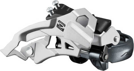 Framväxel Shimano Alivio FD-M4000, 3 växlar, low clamp, dual pull, 63-66° från Shimano